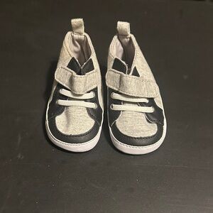 Child of Mine Black and Gray Kids Sneakers